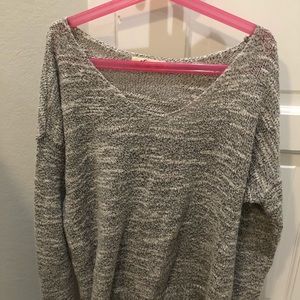 Grey Hollister Sweater